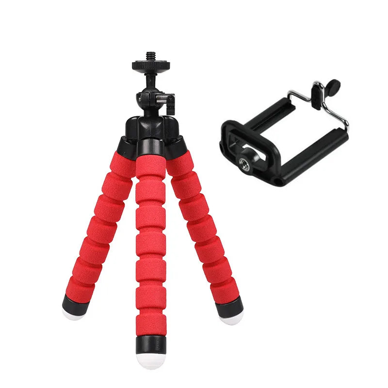 tripé para Gopro Hero 12 11 10 9 8 7 muito flexivel Mini Octopus Tripod Accessories for Go Pro 6 5 4 3 YI Eken SJCAM AKASO