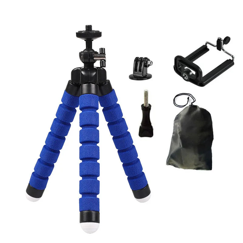 tripé para Gopro Hero 12 11 10 9 8 7 muito flexivel Mini Octopus Tripod Accessories for Go Pro 6 5 4 3 YI Eken SJCAM AKASO