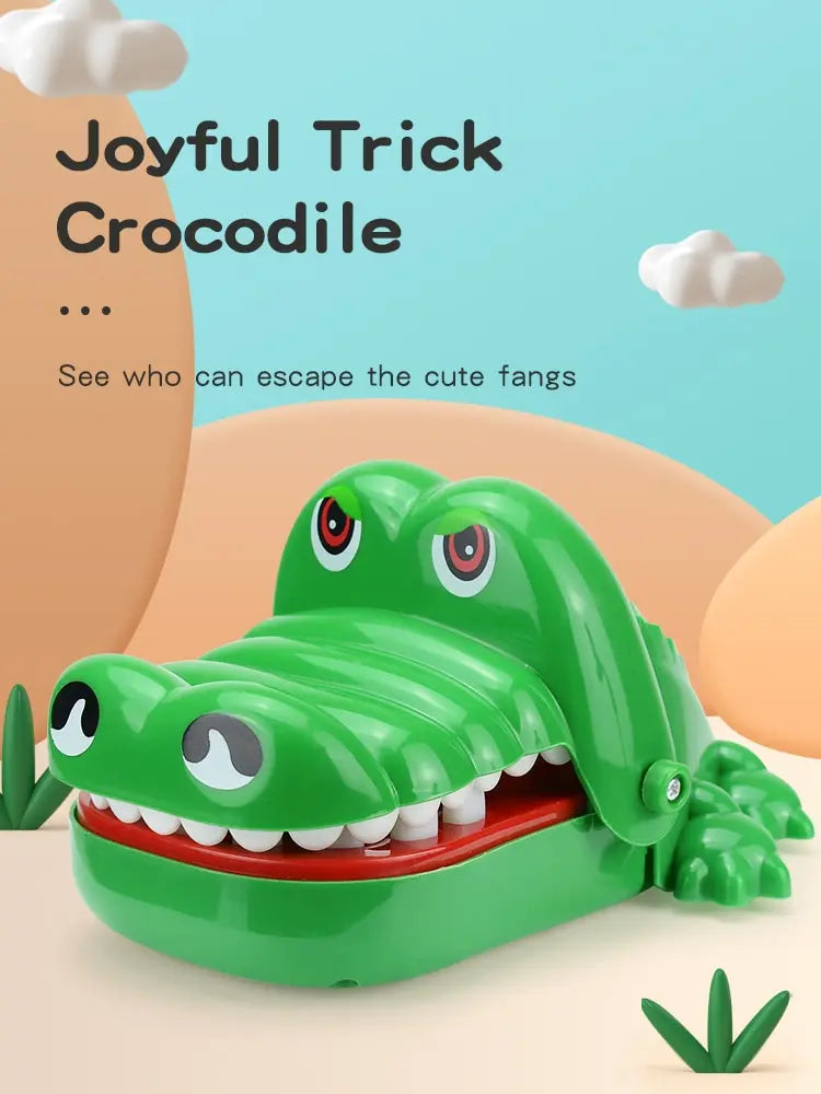 Crocodile Teeth Toys For Kids Alligator Biting Finger Dentist Games. Funny For Party And Children Game Of Luck Pranks Kids Toys